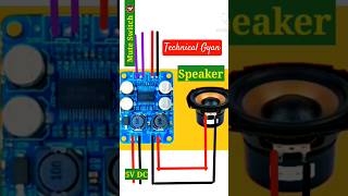 TPA3118 Amplifier Board Wiring Diagram#shortsfeed #electrical #shorts #electronics#amplifier