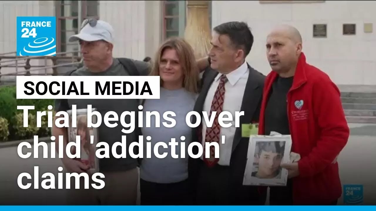 Meta, Google stand trial over accusations apps designed to addict children • FRANCE 24 English