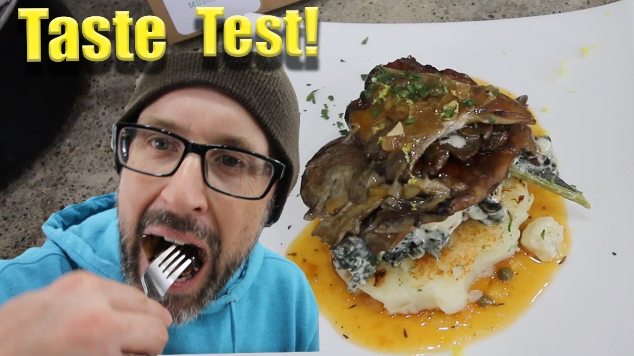 Blue Oyster Mushroom Taste Test! YouTube