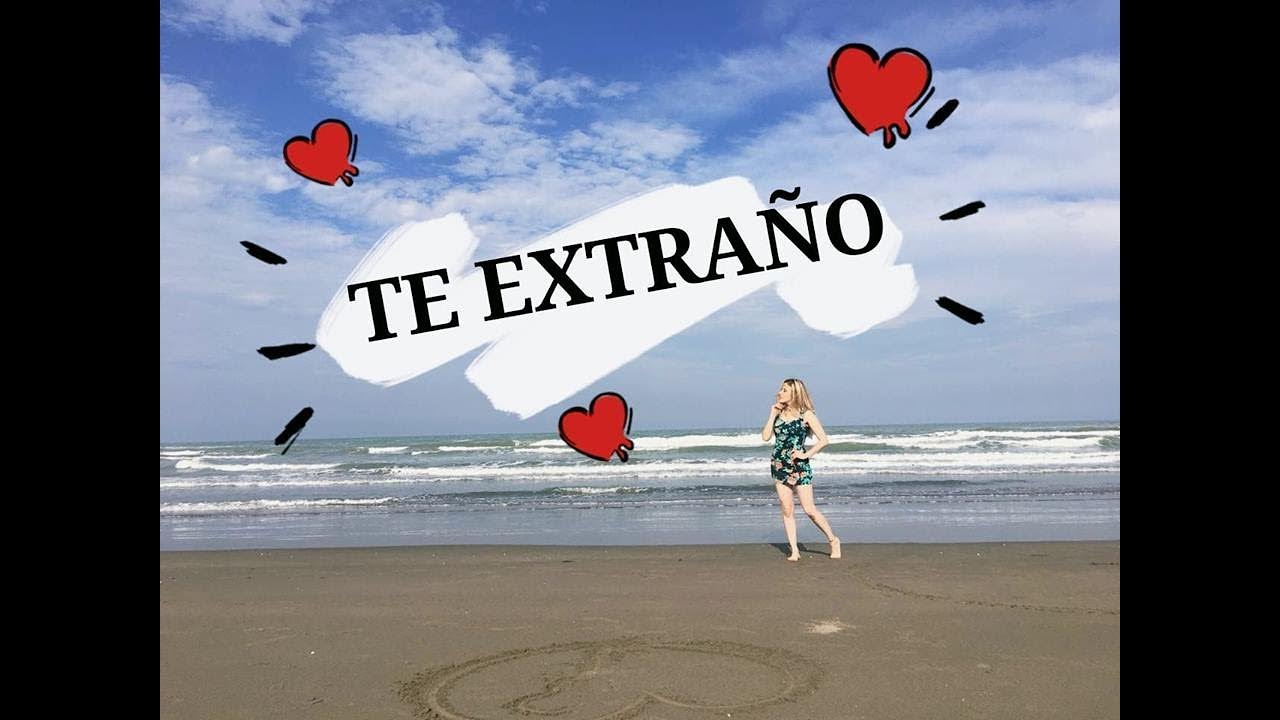 FLOR Y AMOR JOVEN - 😪TE EXTRAÑO😪 (Video Oficial)