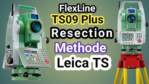 How to do Resection || in Leica TS 09 || using simulator software,@SurveyMentorWaqas