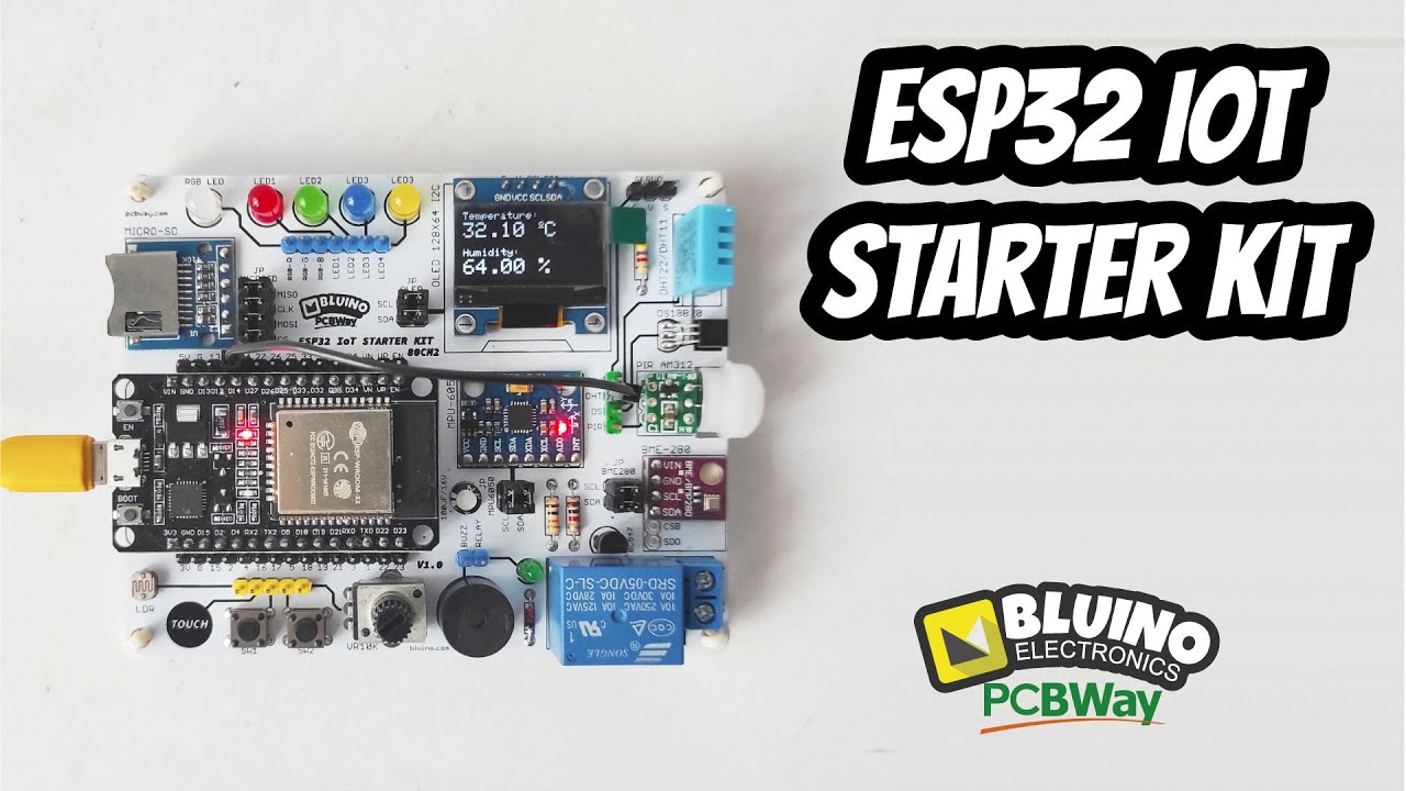 ESP32 IoT Starter Kit - Share Project - PCBWay