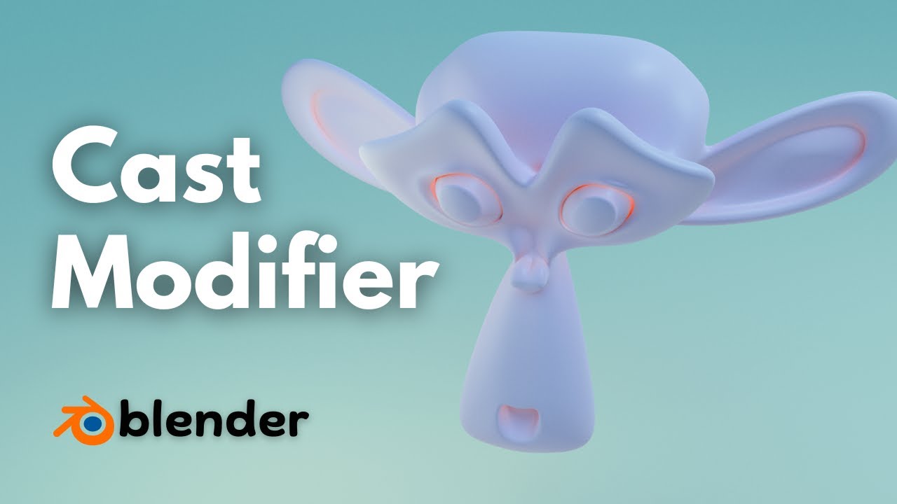 How to Use the Cast Modifier in Blender - YouTube