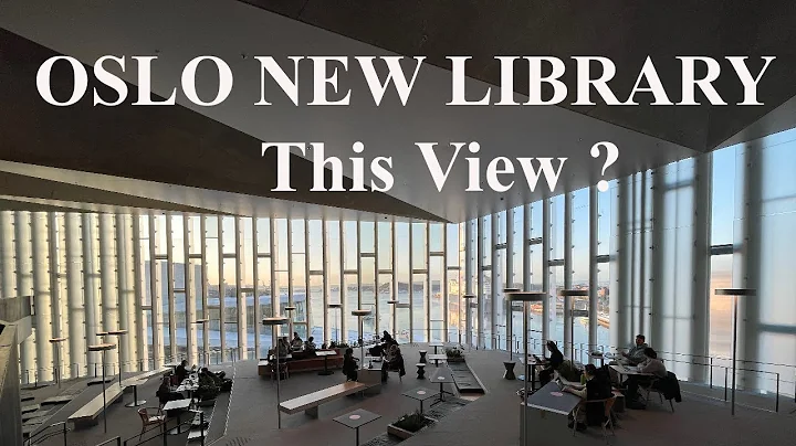 Deichman Bjørvika Oslo, Library with a view!