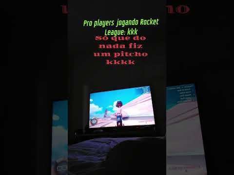 Os pro players jogando Rocket League: Kkkkkkk / Só que do nada eu fiz um pitcho kkkkkk