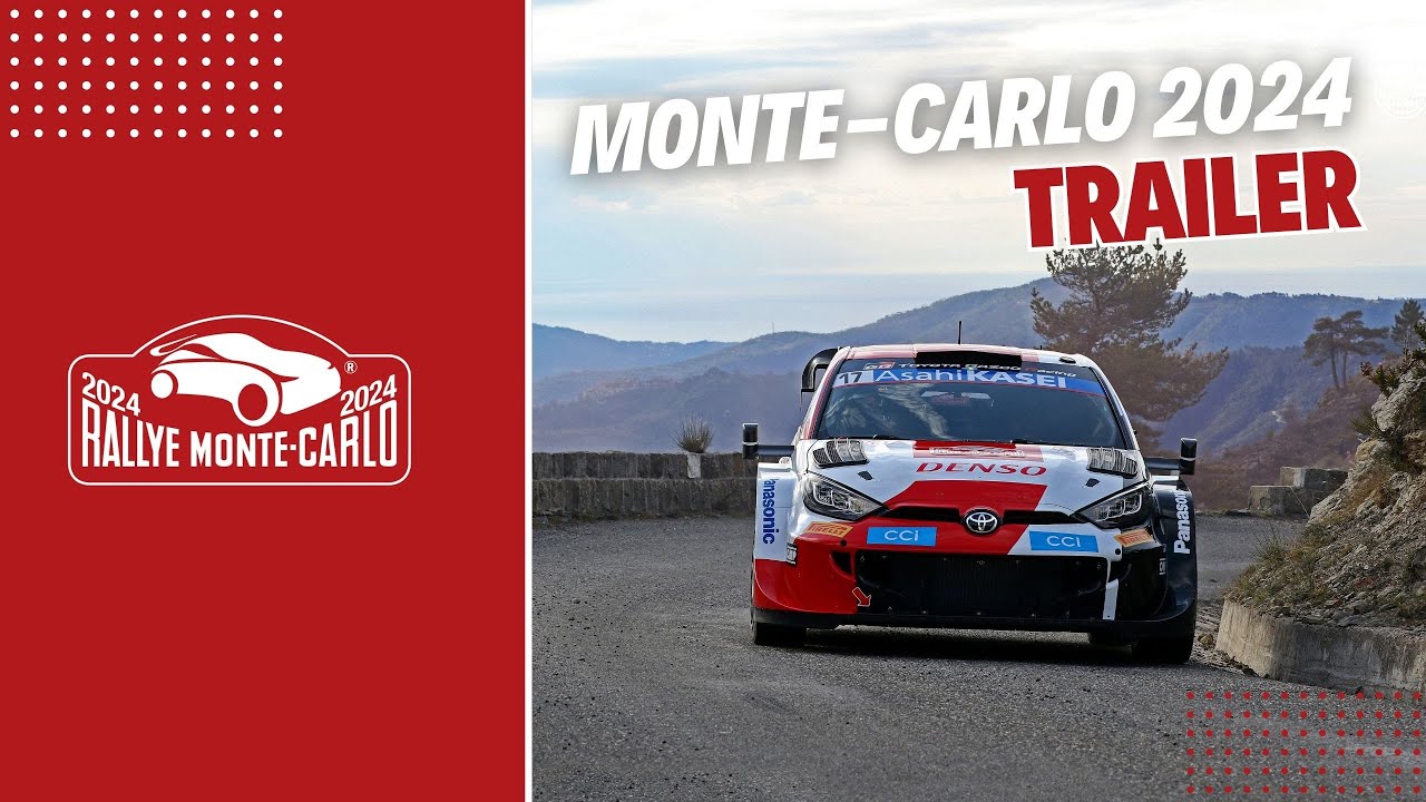 Affiche Rallye Monte Carlo 2024 - Poster WRC - Sports Automobiles