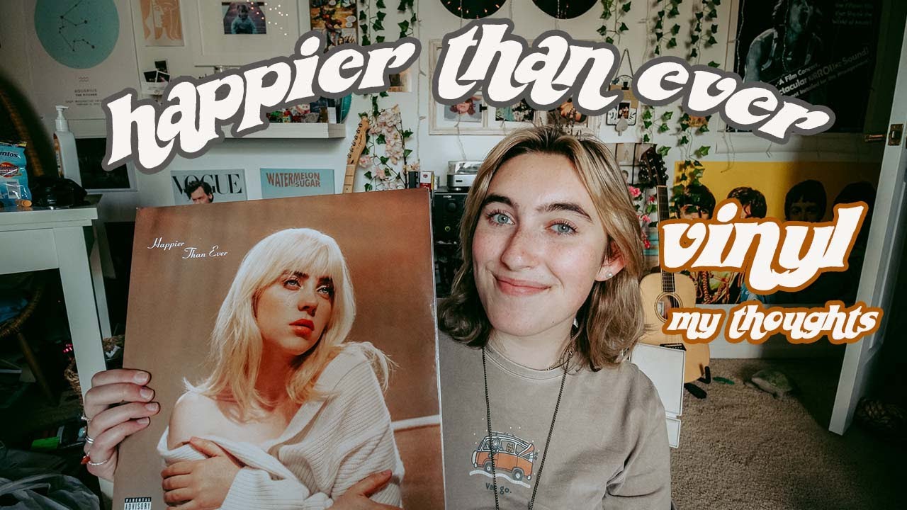 Billie Eilish: Happier Than Ever CD Photobook UNBOXING 