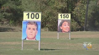 Cape May Driving Range Allows Golfers To Hit Balls At Politician Yard Markers