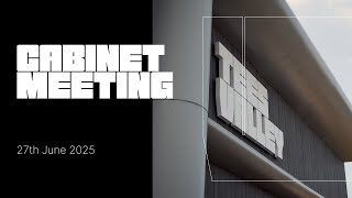 Cabinet Meeting | 27th June 2025 | Tees Valley