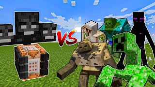 Minecraft Wither Vs Mutant Mobs🧌