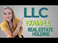 What is a Holding Company? - Holding Company LLC & Real Estate Example
