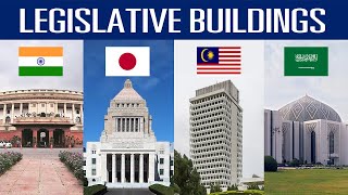 Legislative building each country in Asia