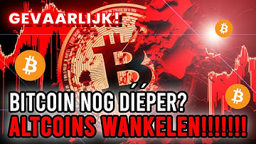 Bitcoin Verder OMLÁÁG & Altseason Geannuleerd? (Tijdgevoelig)