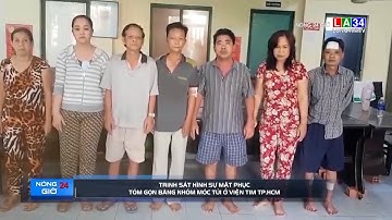 Trinh sát hình sự mật phục tóm gọn băng nhóm móc túi ở Viện Tim TP.HCM | LONG AN TV