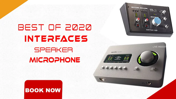 TOP 5 best audio interfaces|Microphone|Speakers for music production 2020|Virtualmedias