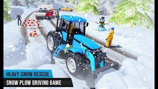 Snow Plow Truck Driving Snow Hill Rescue 2019 -  Android Gameplay screenshot 5