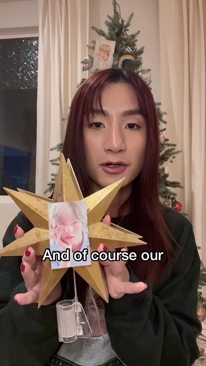 A Kim Taehyung Christmas tree 🎄