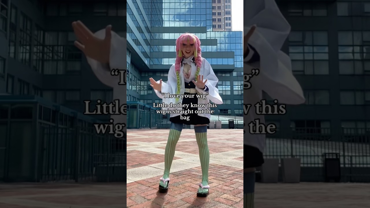 I only styled the bangs a bit but I’m so glad I didn’t have to rebraid it 🙏 #cosplay #cosplayer