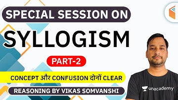 Syllogism Tricks & Concepts | Reasoning Syllogism by Vikas Somvanshi