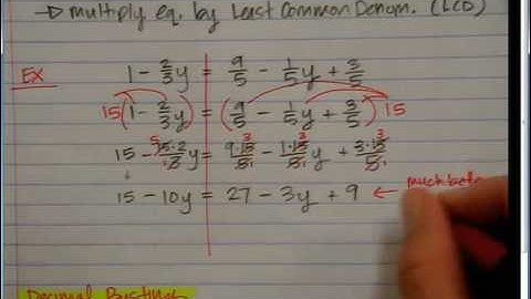 2.2 Fraction & Decimal Busting
