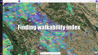 How to find Walkability on TopHap
