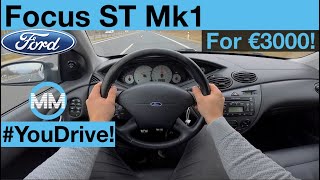 Ford Focus ST170 - POV Test Drive + Acceleration 0-200 km/h