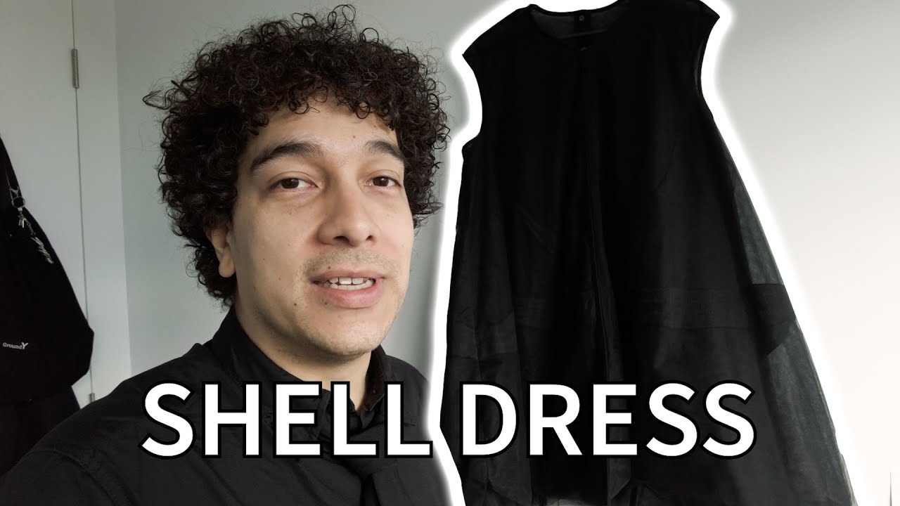 Rick Owens SS15 Faun Shell Dress - A closer look at... - YouTube