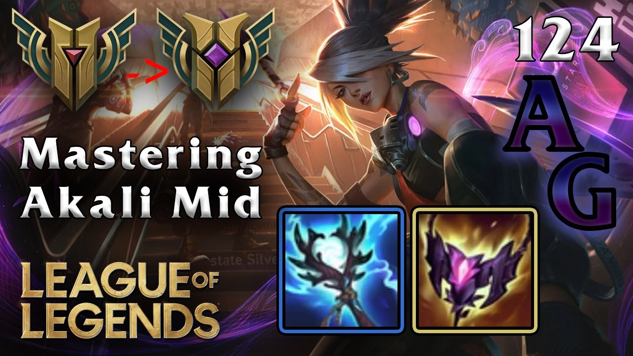 Trying to Master Akali Mid - League of Legends [124] - YouTube