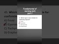 #nursingexam2025#fundamentalofnursing#mcQ#nursingfoundation#parts-7#cgvyapam#yt#ytshorts