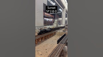 HO Scale Sunset SP 2-8-0 | #hoscale #southernpacific #steam #train