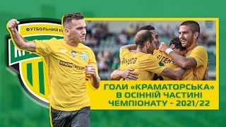 Усі голи ФК «Краматорськ» в осінній частині чемпіонату - 2021/22