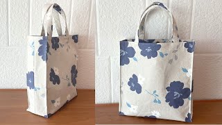 DIY トートバッグの作り方　DIY包　bolsa de bricolaje　DIY बैग　Doe-het-zelf tas　kendin yap çanta　Sac de bricolage by cherry blossoms 771,821 views 1 year ago 15 minutes