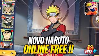 LANÇOU HOJE O NOVO NARUTO BLASING com RECARGAS FREE! O Melhor Jogo RPG por Turnos de 2026? "X7Game"