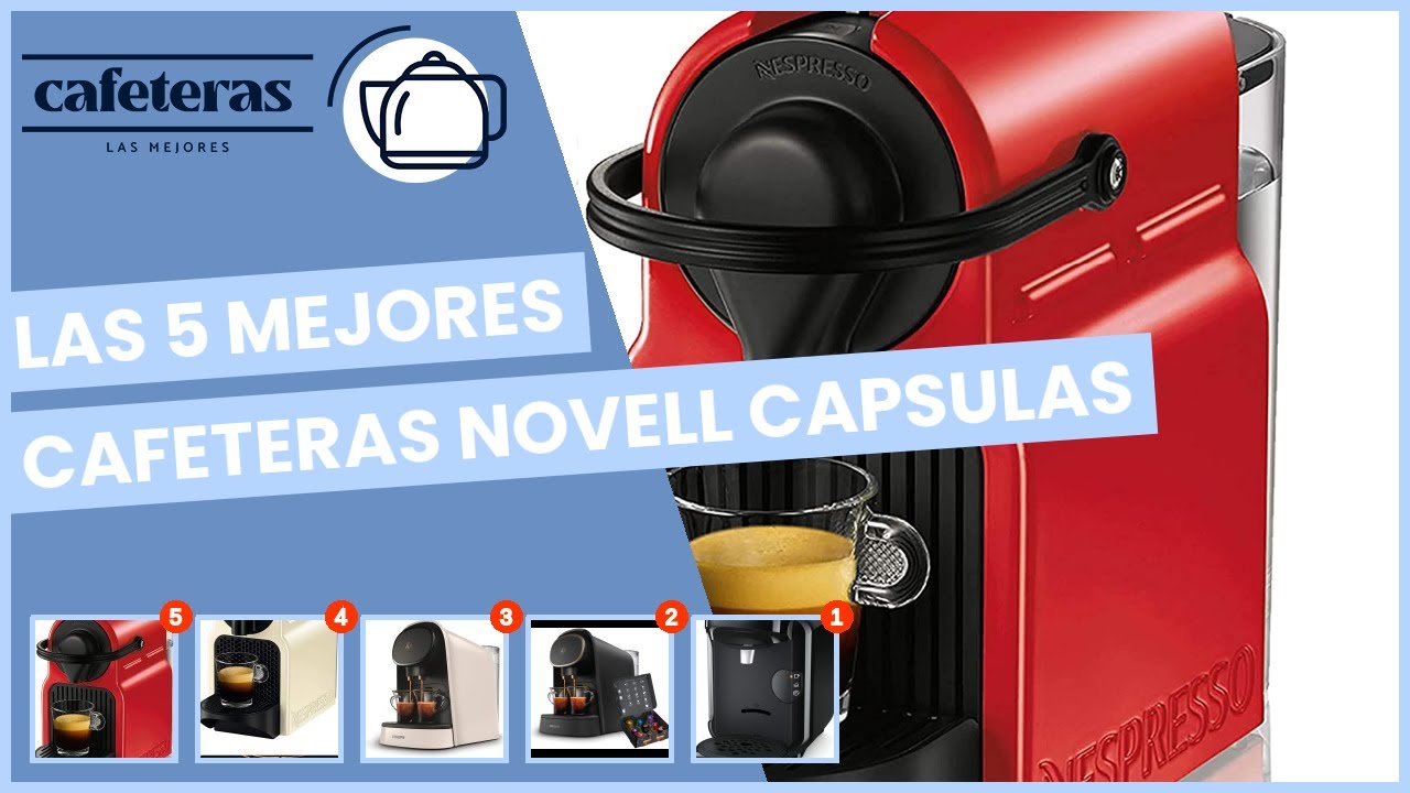 Las 5 mejores cafeteras novell capsulas - YouTube