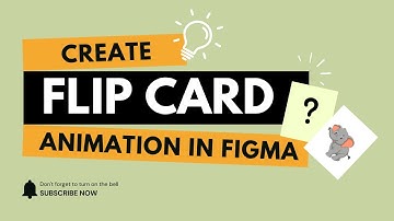 Create card flip animation in Figma