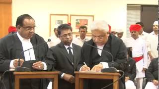 Four Judges take oath at Gujarat High Court
