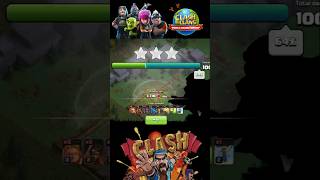 2-stage Builder Base attack in Clash of Clans!🔥#clashofclans #coc #supercell #gaming #shorts
