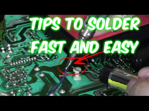 HOW TO SOLDER AND DESOLDER WITH SOLDERING BUTANE IRON BEST TIPS AND TRICKS