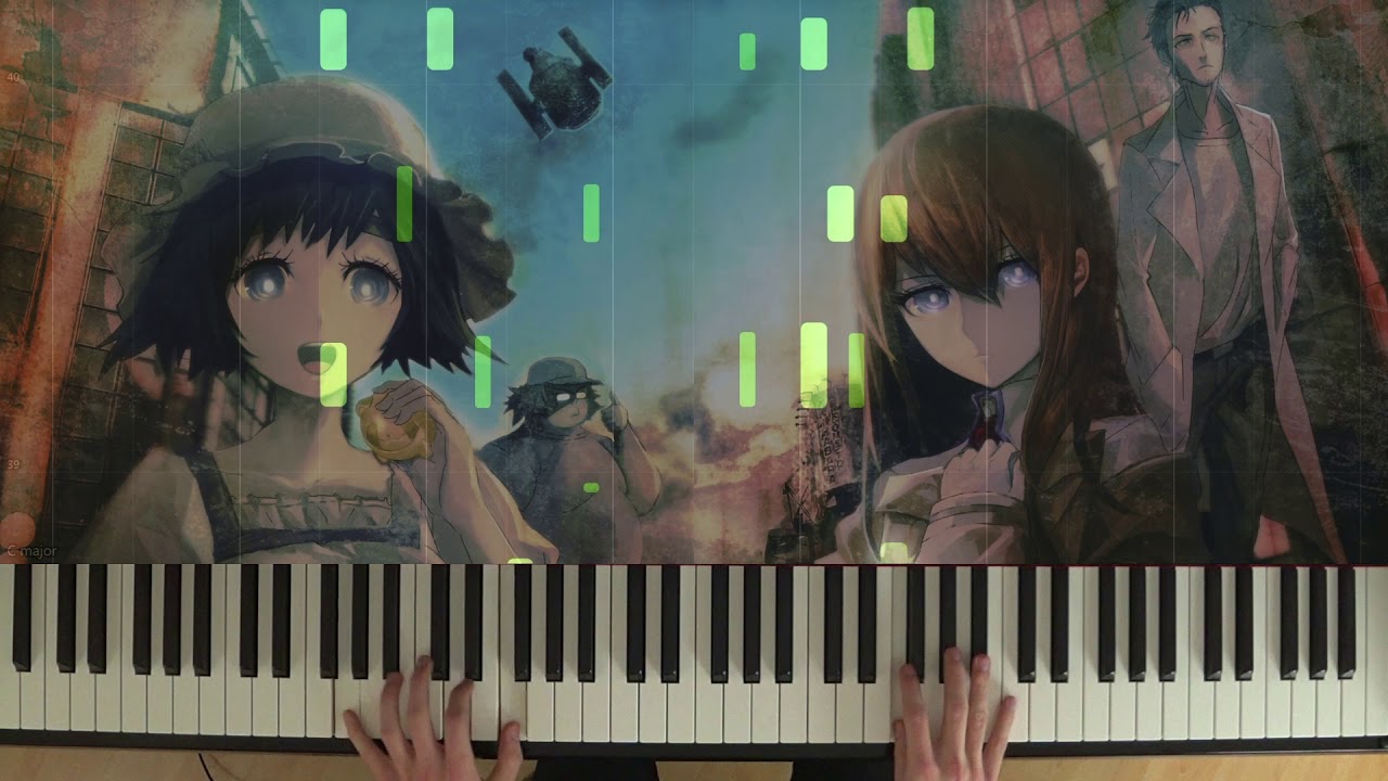 Steins;Gate Promise Piano Cover YouTube