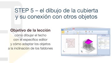 Tutorial de Edificius – Dibujo de cubierta y conexión con otros objetos - ACCA software