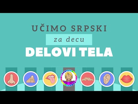 Učimo srpski - Delovi tela