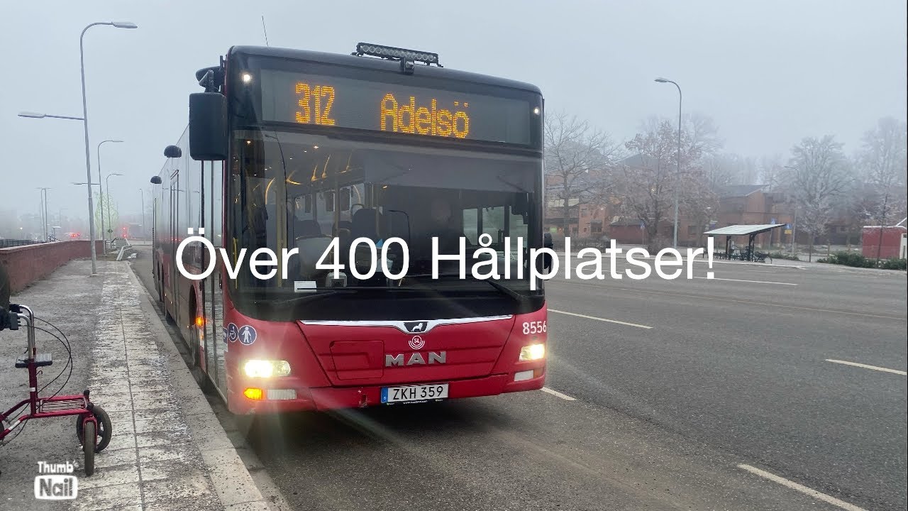 Passerar Alla Busshållplatser På Ekerö! Del 1