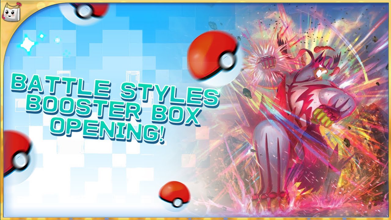 Gold Card!! Battle Styles Booster Box Opening!