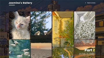 Make a photograph company website | Part 2 - Gallery Landing Page | HTML & CSS