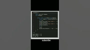 Using Scanner class to accept 2 integer value from user and display its total #java #shortsvideo