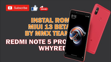 Instal MIUI MIX 12.0.3 | Redmi Note 5 Pro | Android 10