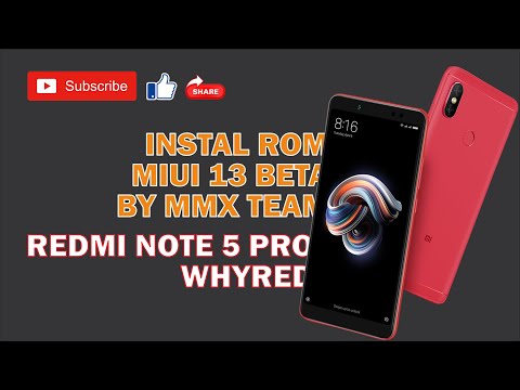 Instal MIUI MIX 12.0.3 | Redmi Note 5 Pro | Android 10