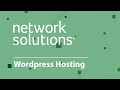 Affordable wordpress hosting with network solutions