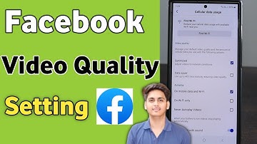How to change facebook video quality | Facebook Video quality settings | adjust Video quality fb