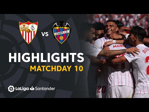 Sevilla Levante Goals And Highlights